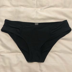 Aerie black hipster bikini bottoms